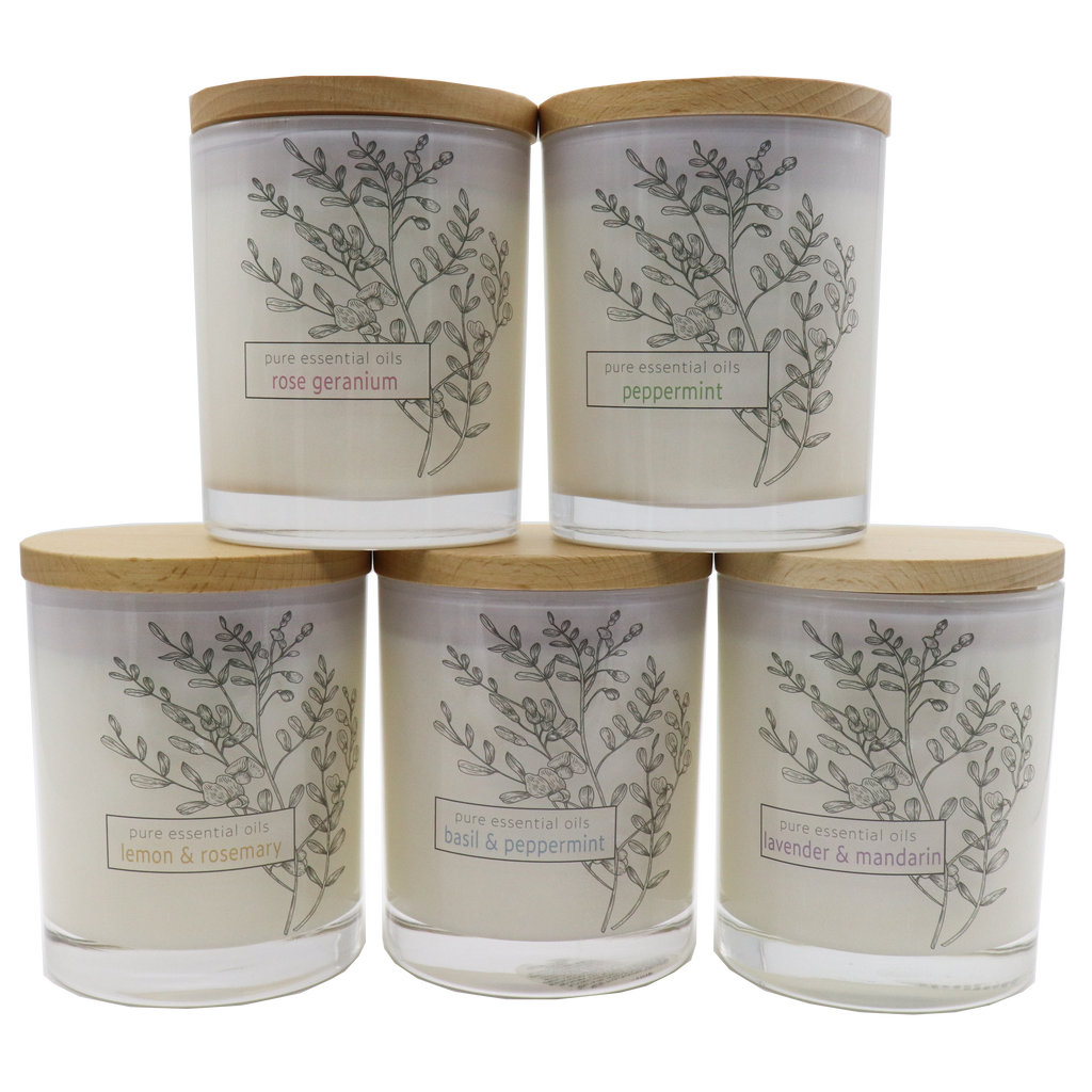 Secret Garden Essential Oil Candles