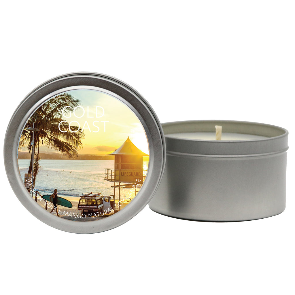 Gold Coast Tin Candles