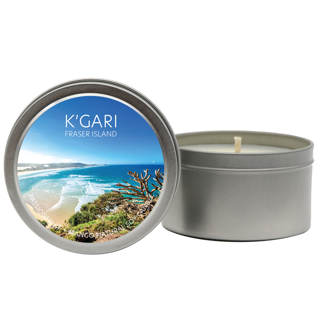 K'gari (Fraser Island) Tin Candles