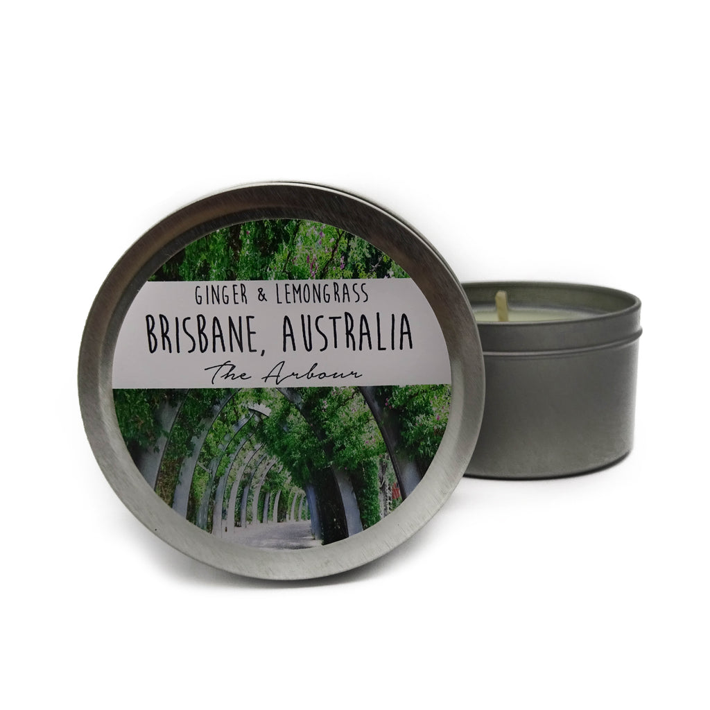 Brisbane Tin Candles - Noosa Handmade