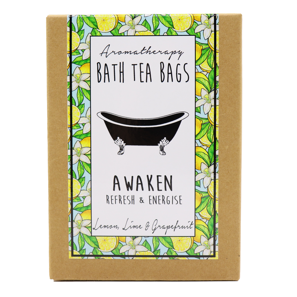 Awaken Bath Tea Bags - Noosa Handmade