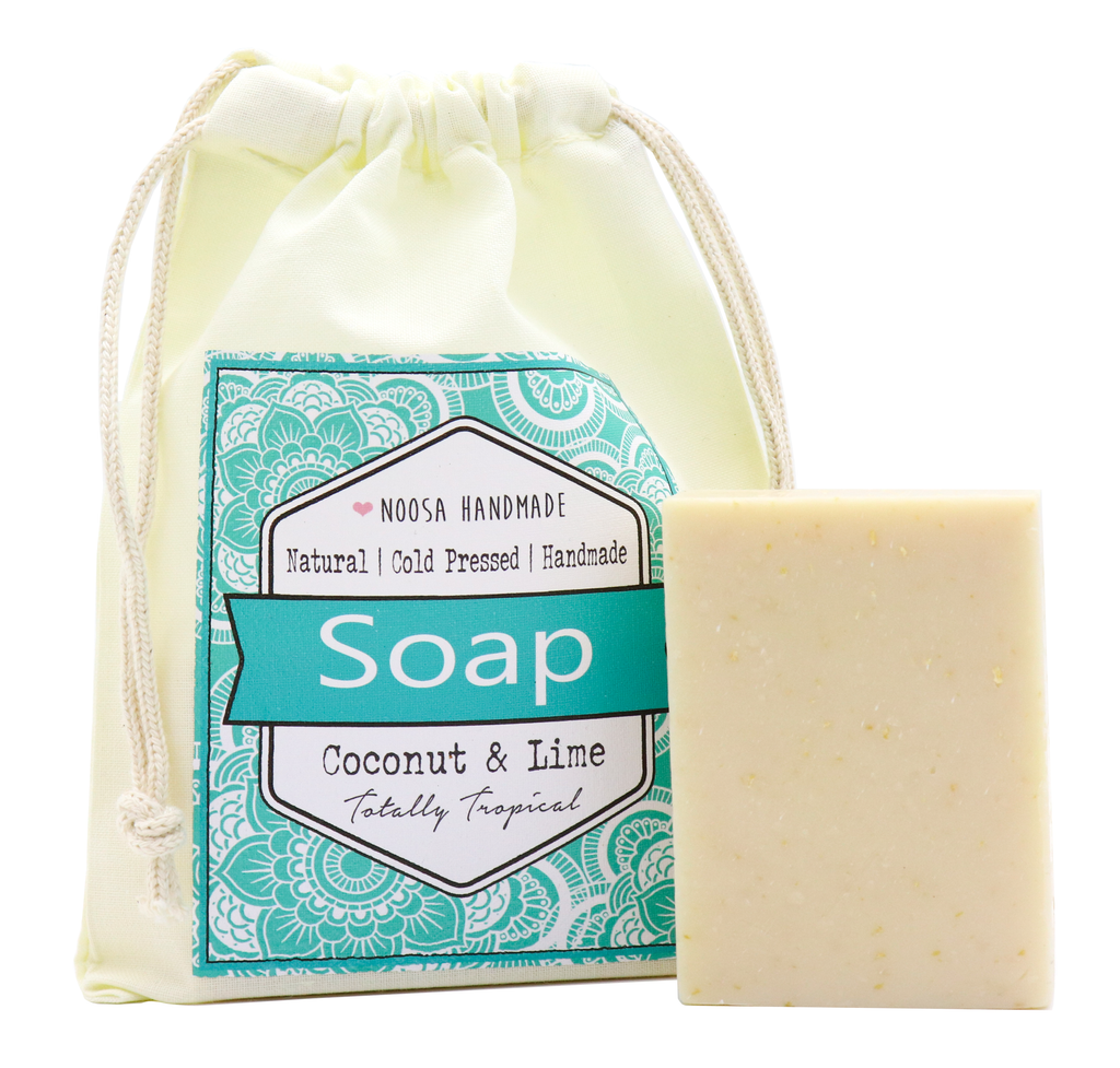 Senses Soap - Coconut & Lime - Noosa Handmade
