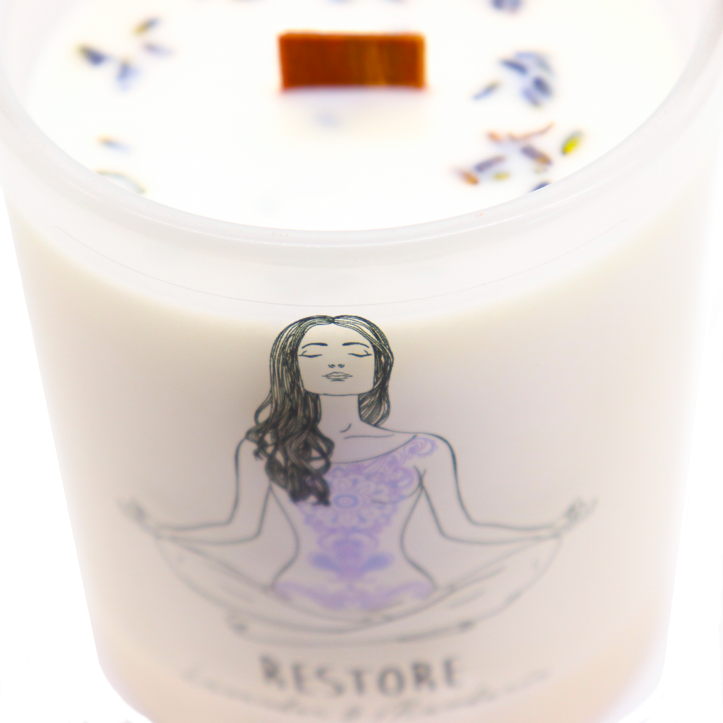 Yoga Jar Candle - RESTORE - Noosa Handmade