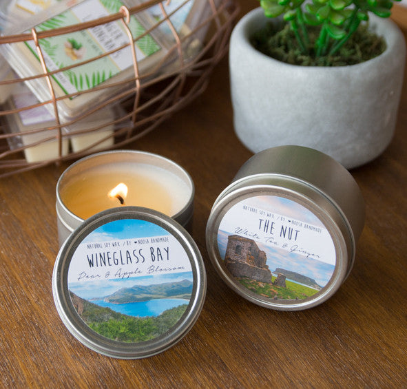 Tasmania Tin Candle - Noosa Handmade