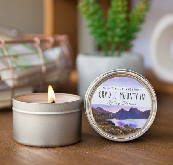 Tasmania Tin Candle - Noosa Handmade